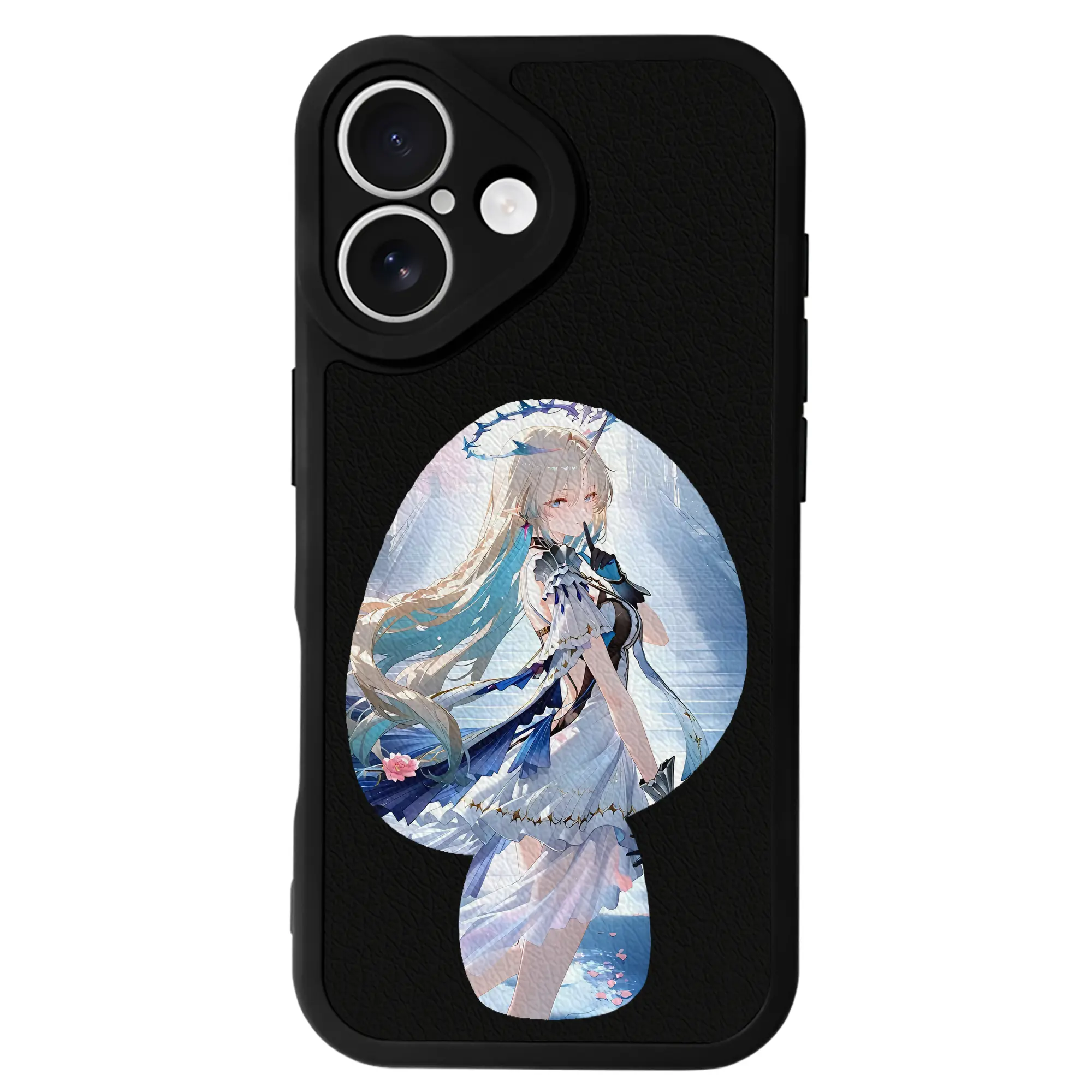 鳴潮 グッズ カルテジア - IPhone 16シリーズ対応 ・ シリコンスマホケース ・ レザー調 ・ 高精度フィット ・ 耐衝撃 ・ ワイヤレス充電対応 ・ 精密カット